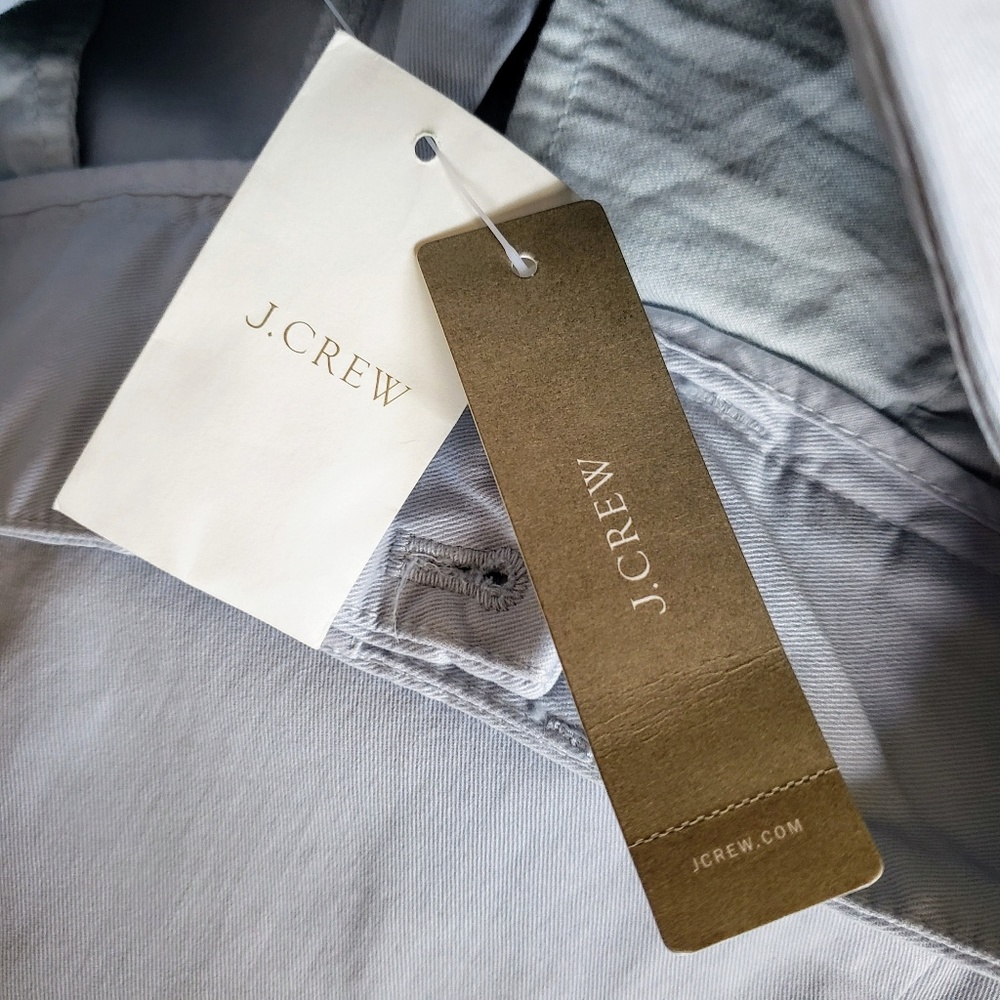 😥 LAST CHANCE NWT J. Crew Andie Chino Pants Blue - Picture 5 of 5